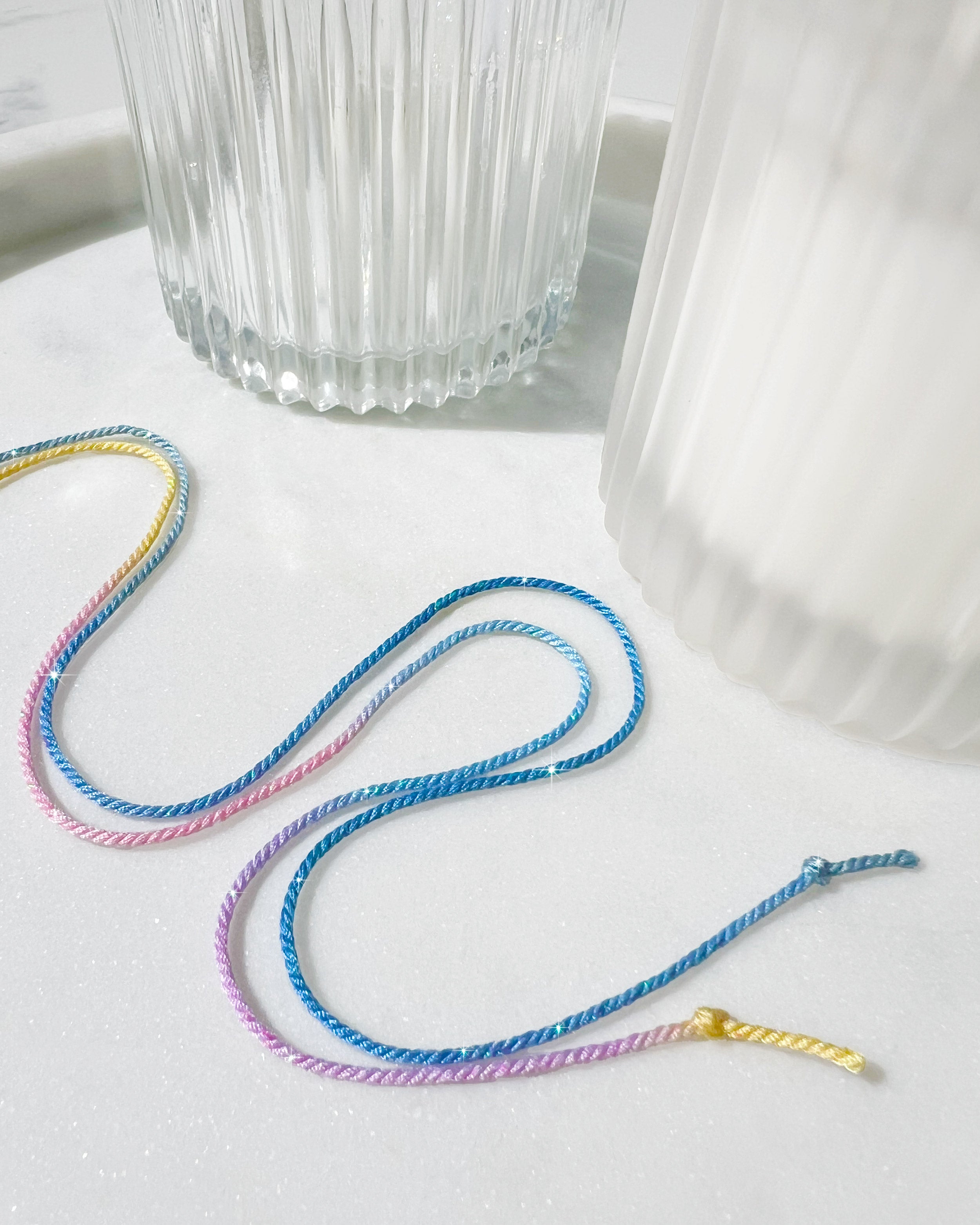 Pastel Ombre Shimmer Rakhi