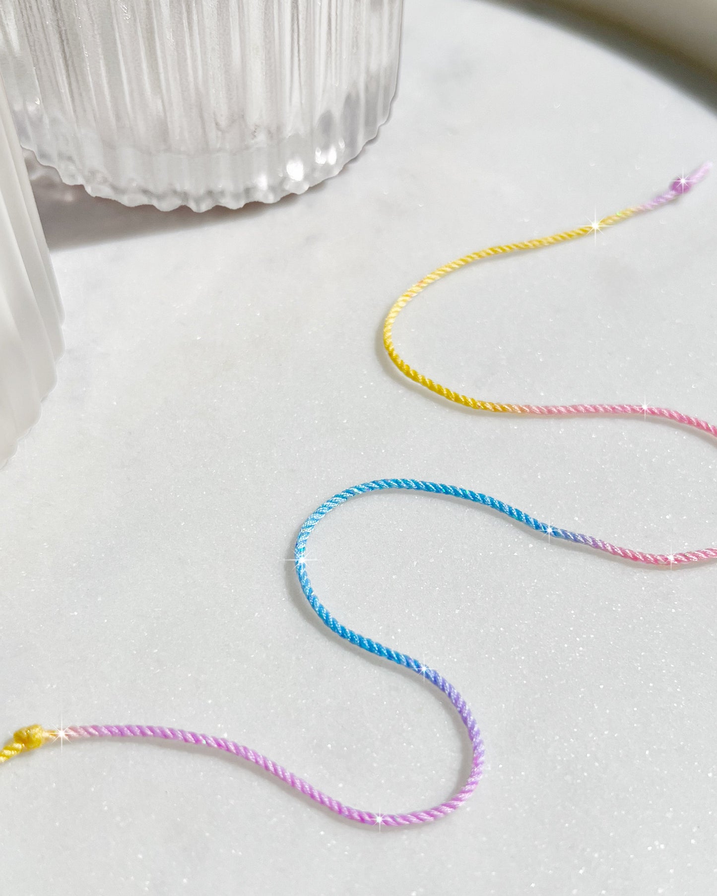 Pastel Ombre Shimmer Rakhi