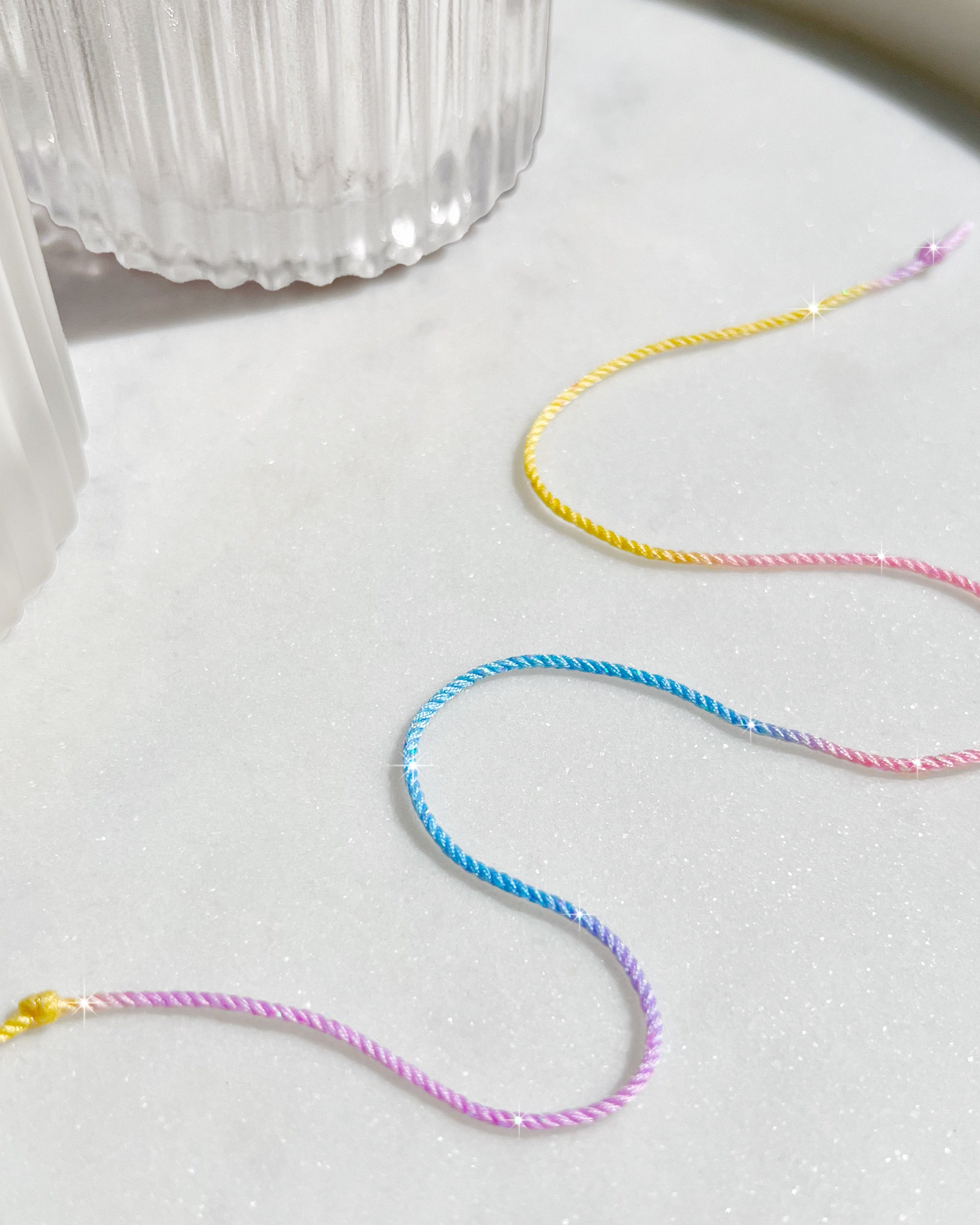 Pastel Ombre Shimmer Rakhi