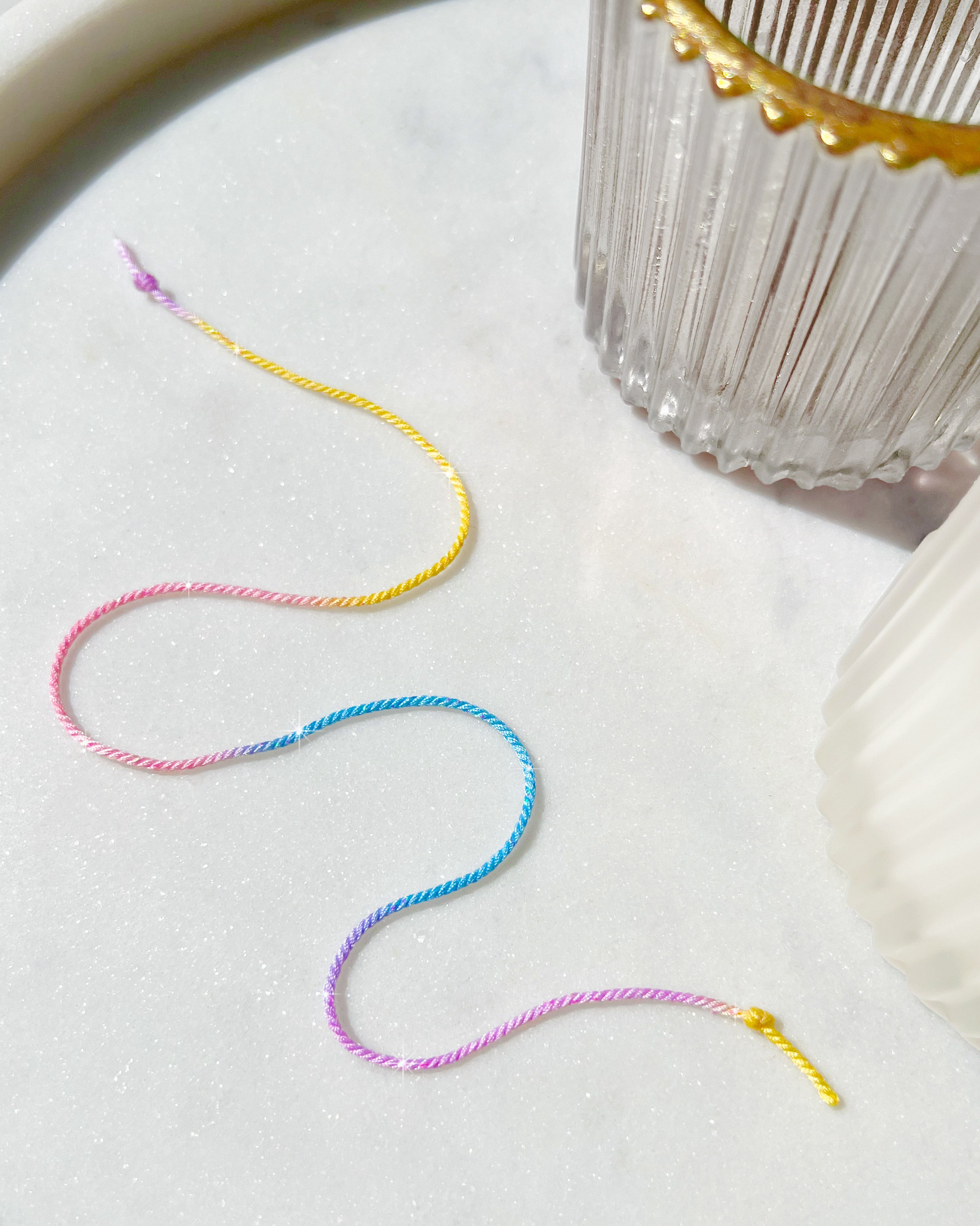 Pastel Ombre Shimmer Rakhi