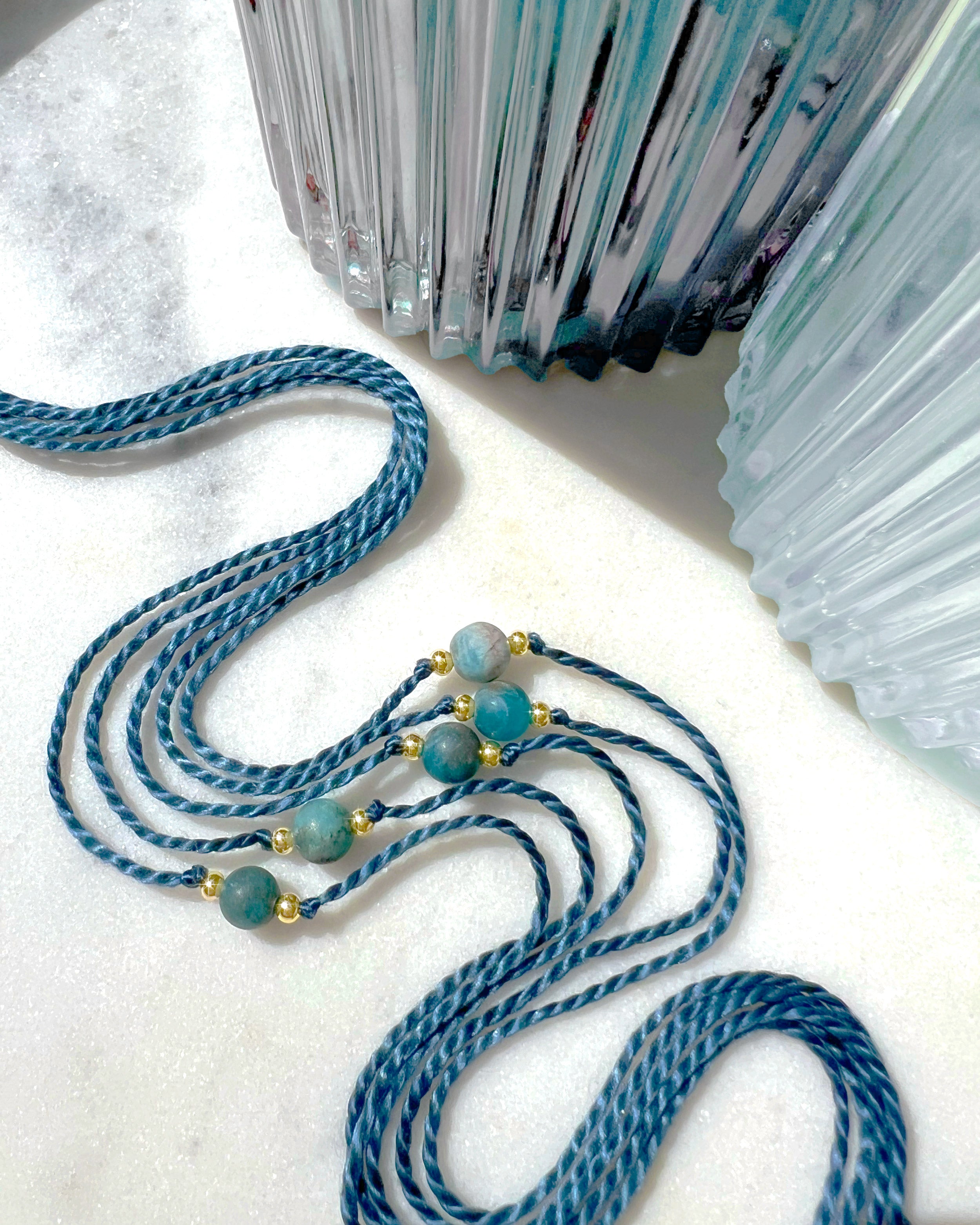 Natural Apatite Rakhi