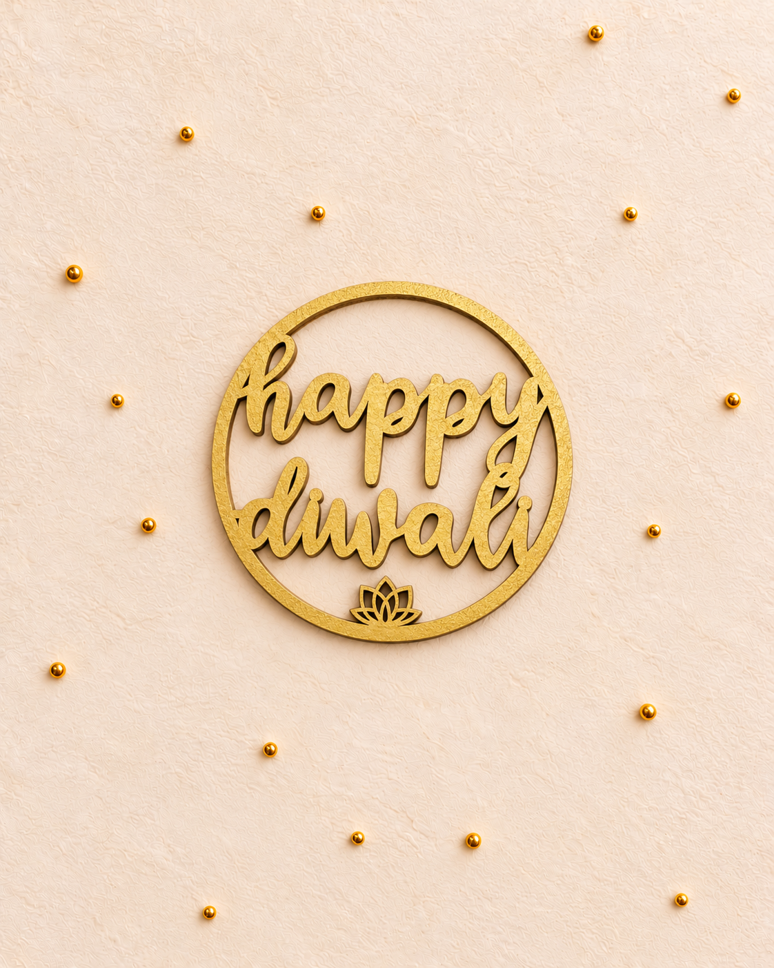 Mini Happy Diwali Wooden Sign
