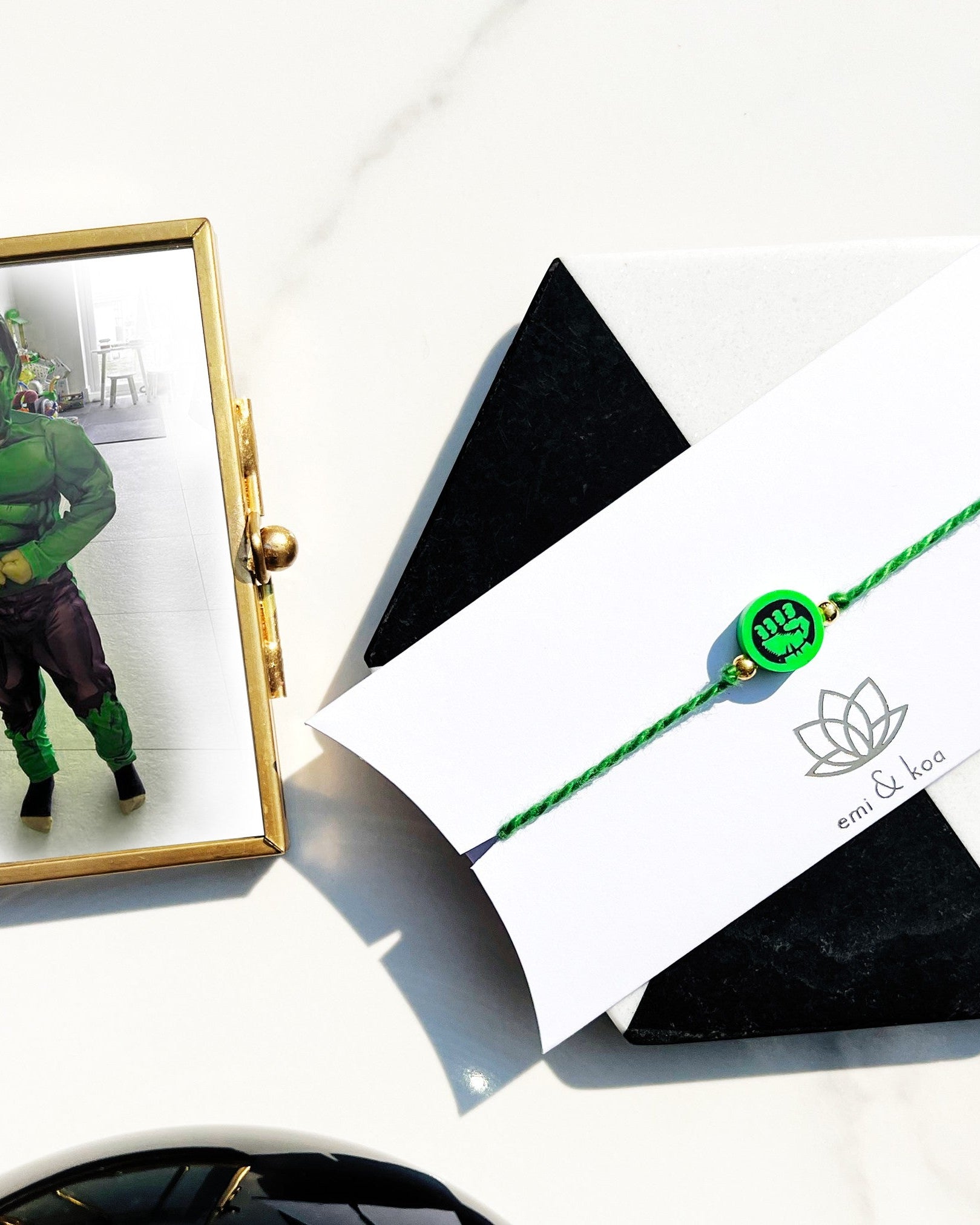 Superhero Hulk Rakhi