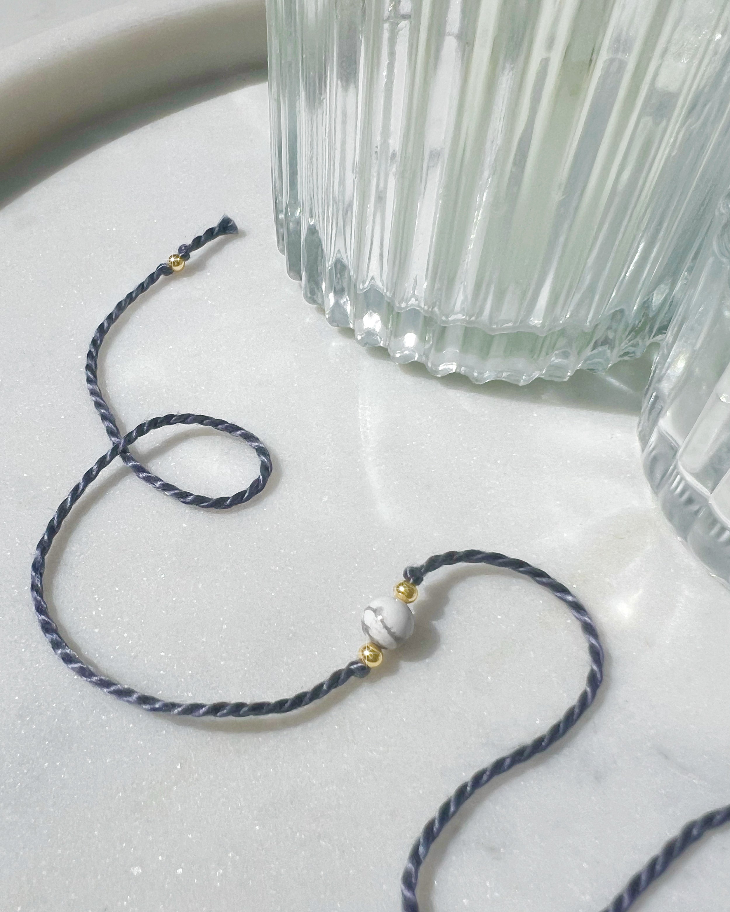 Natural Howlite Rakhi