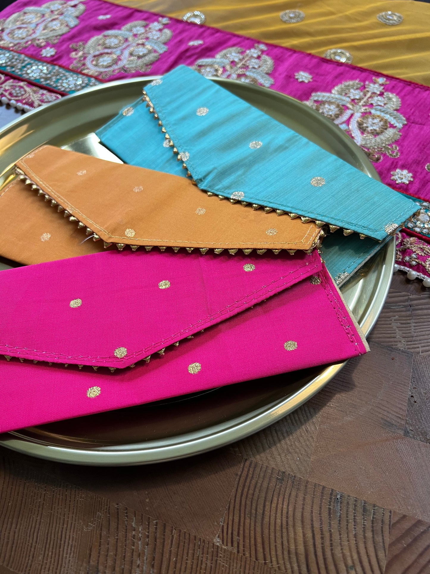 Diwali Fabric Gifting Envelope Pack of 3