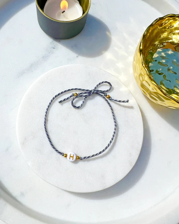 Initial - Round Bead Rakhi 🔤