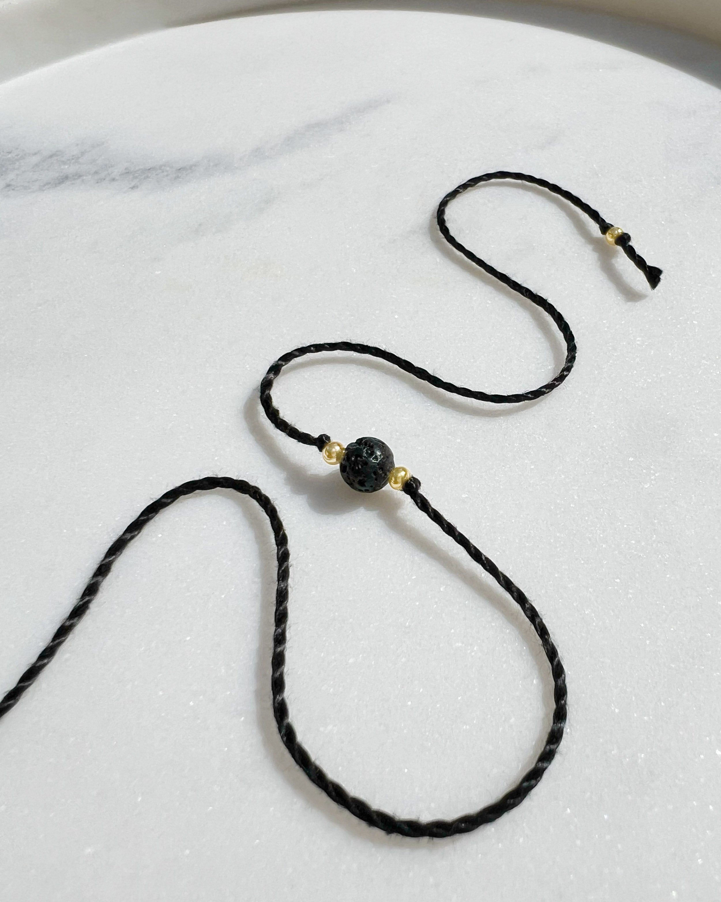 Natural Lava Rock Rakhi