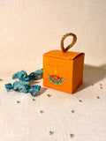 Happy Diwali Orange Mini Gift Box - Pack of 6 ✨
