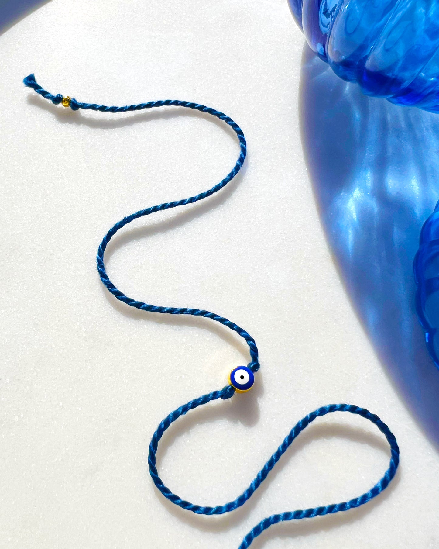 Mini Evil Eye Royal Blue Rakhri 🧿
