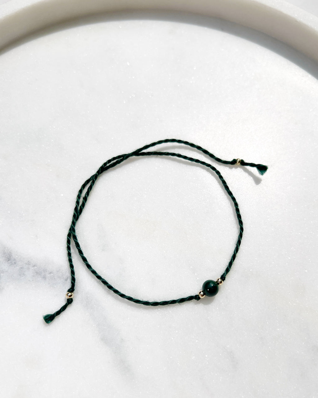 Natural Moss Agate Rakhi