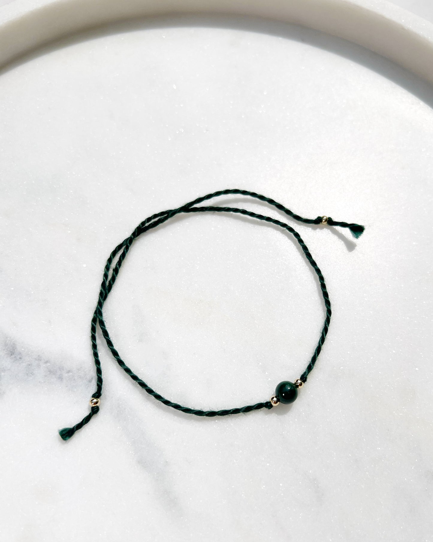 Moss Agate Rakhi  ✨