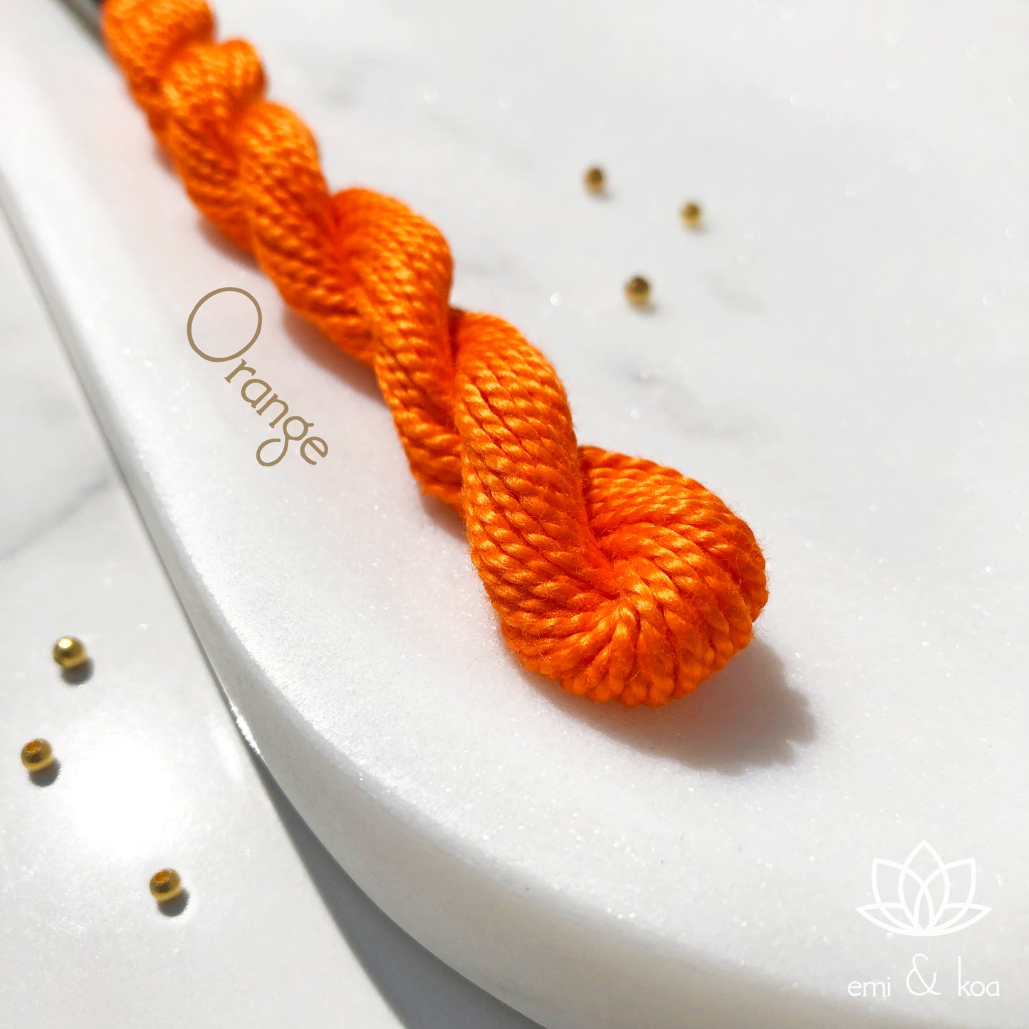 Orange Glow In The Dark Rakhi