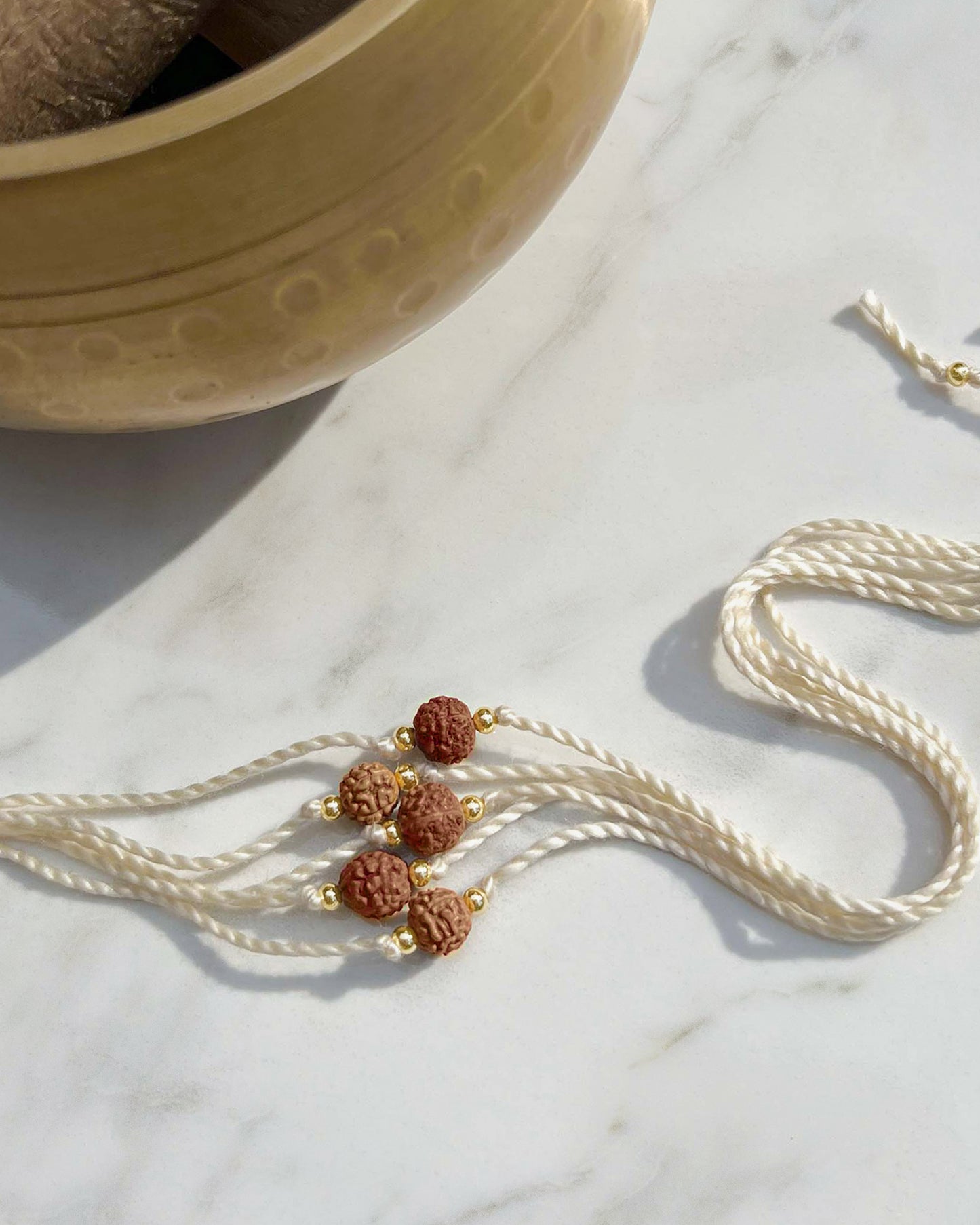 Natural Rudraksha Rakhi 📿