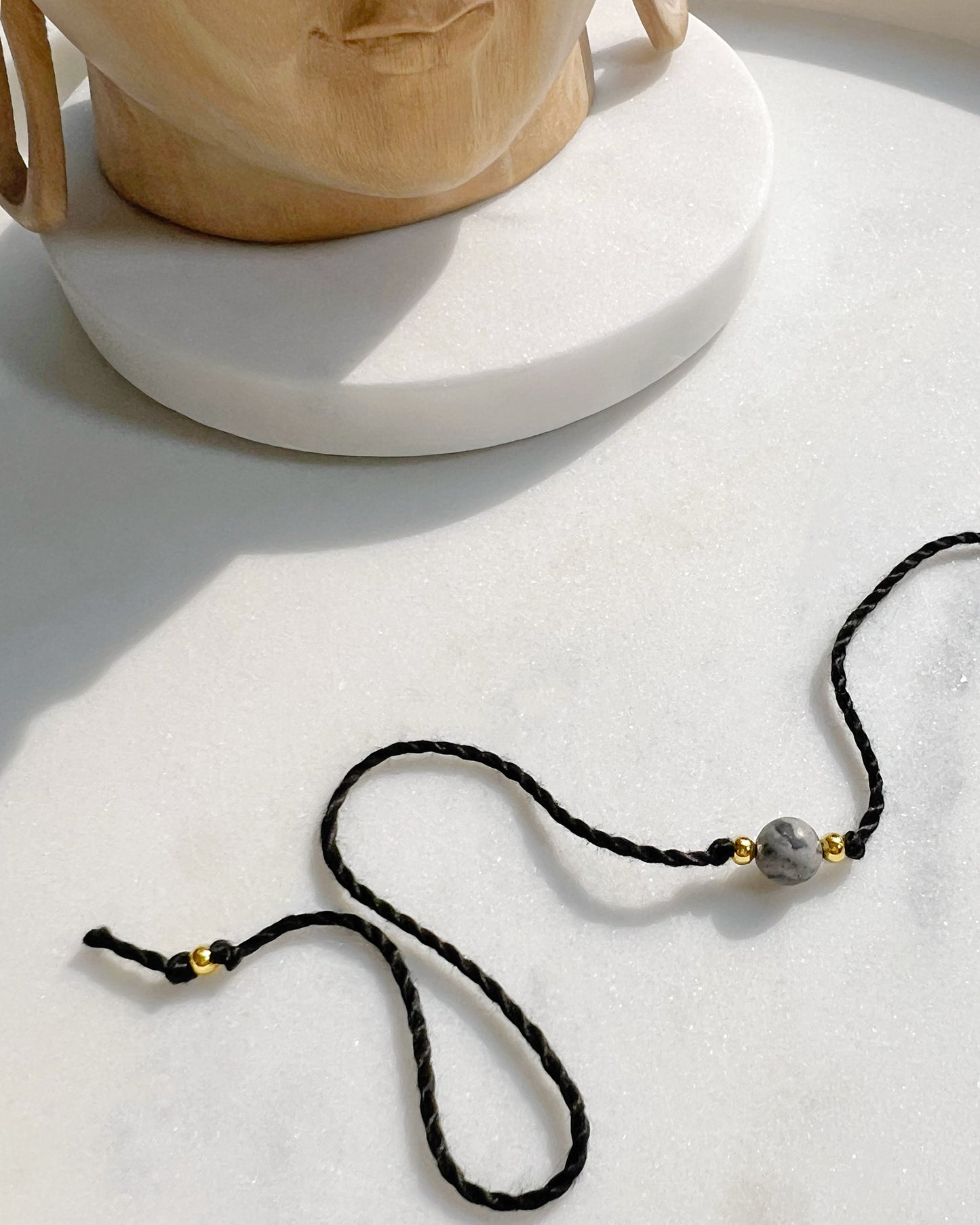 Frosted Picasso Jasper Rakhi