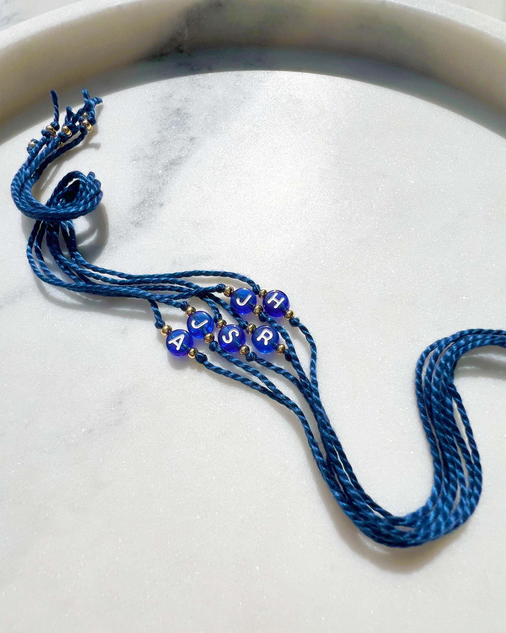 Royal Blue - Initial Rakhi