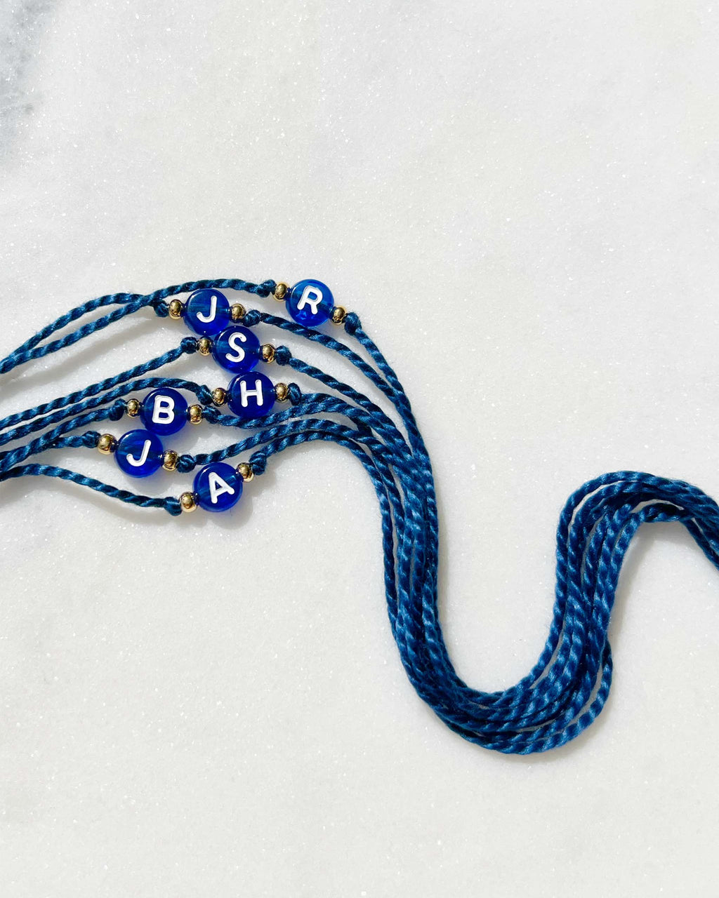 Royal Blue - Initial Rakhi