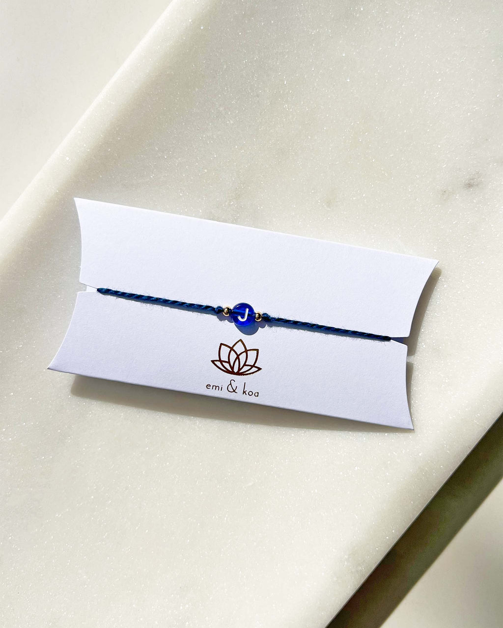 Royal Blue - Initial Rakhi
