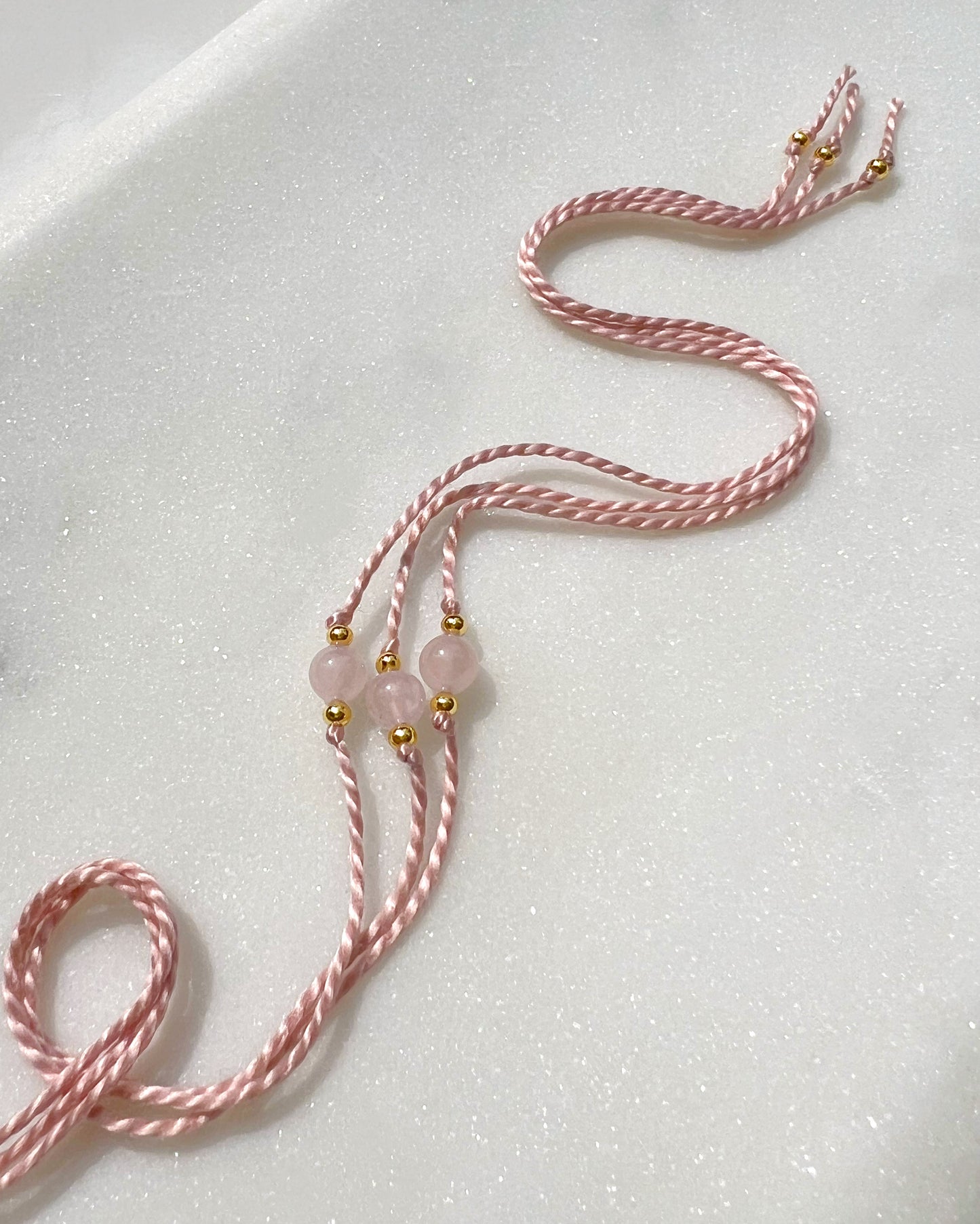 Rose Quartz Rakhi ✨