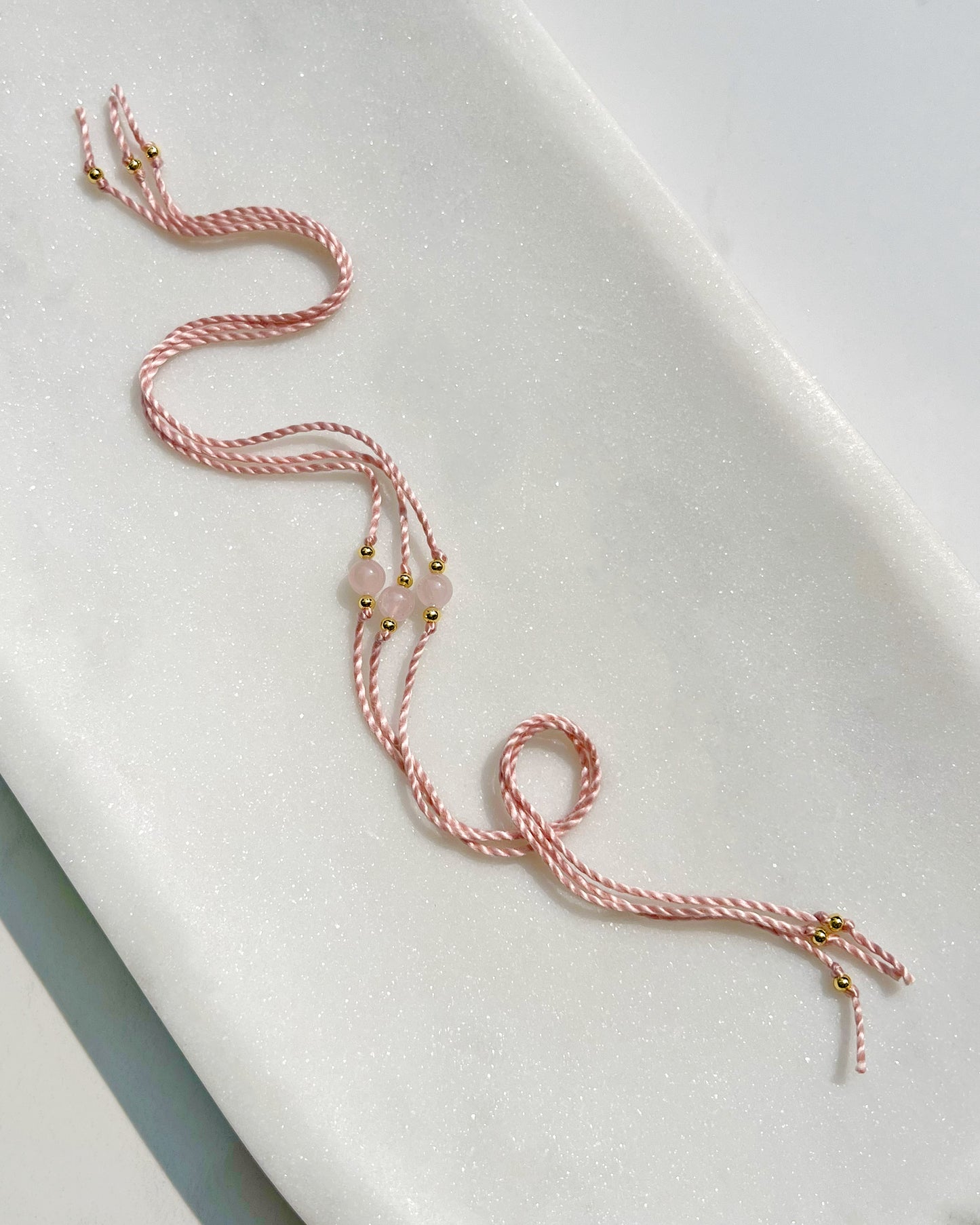 Rose Quartz Rakhi ✨