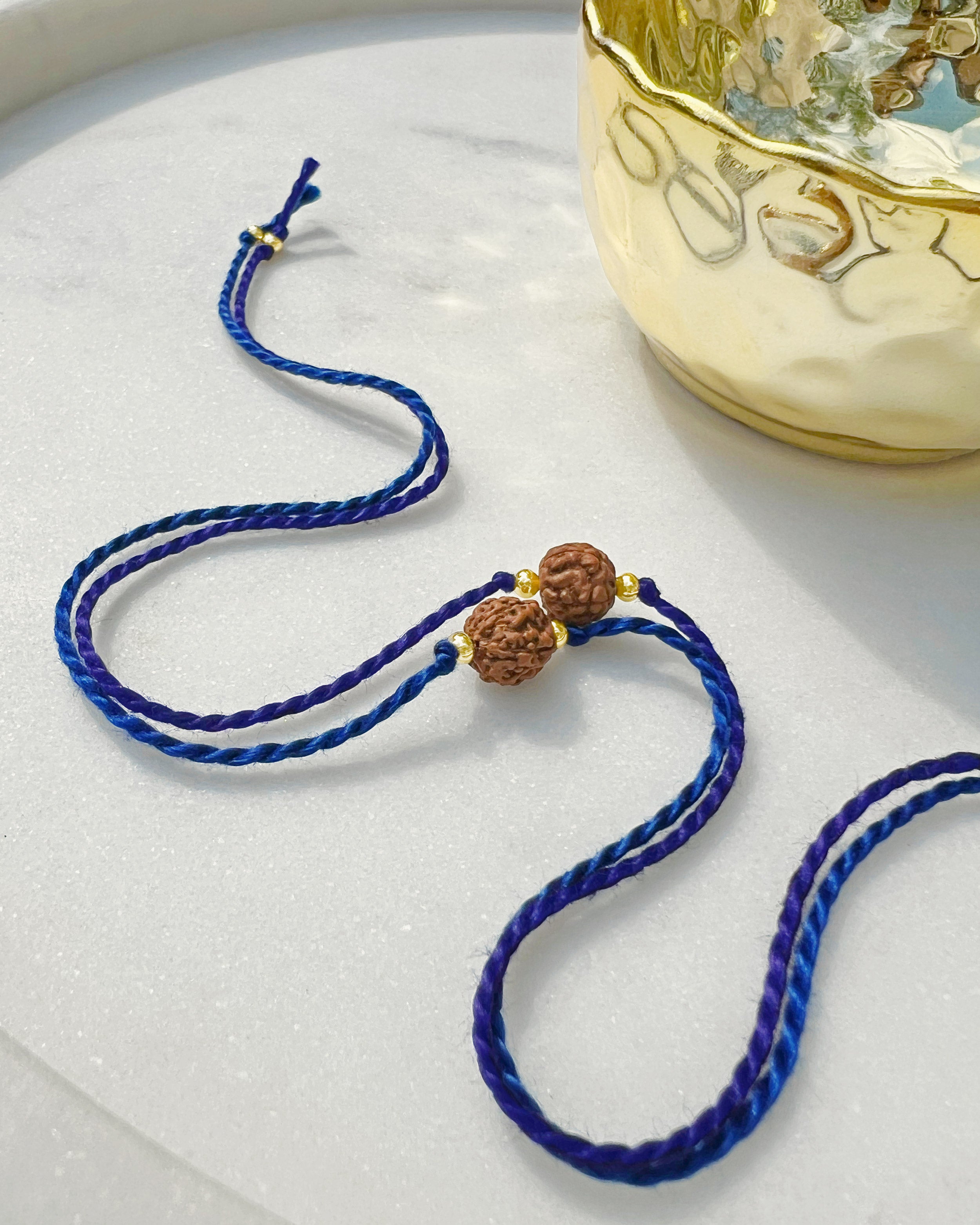 Natural Rudraksha Rakhi