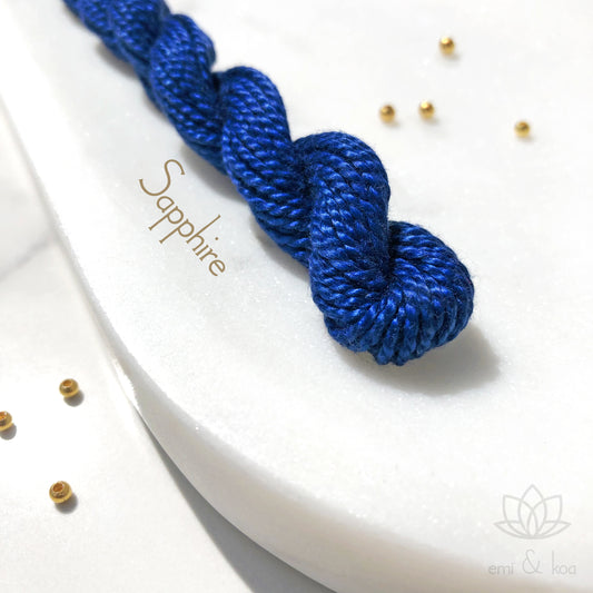 Sapphire Blue Rudraksha Rakhi