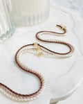 Signature Brown 18k Gold Plated Rakhri