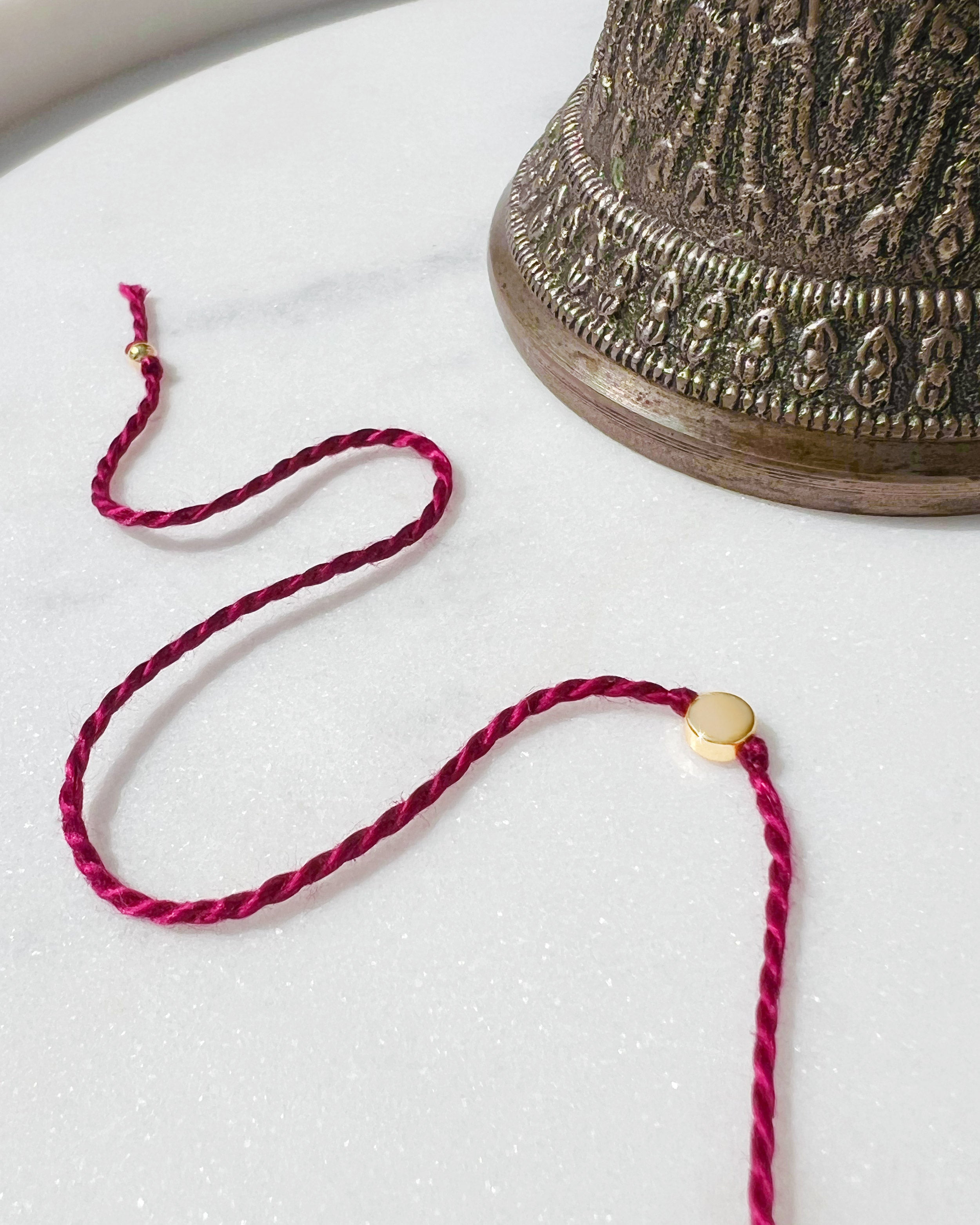 Signature 18k Gold Plated Rakhri