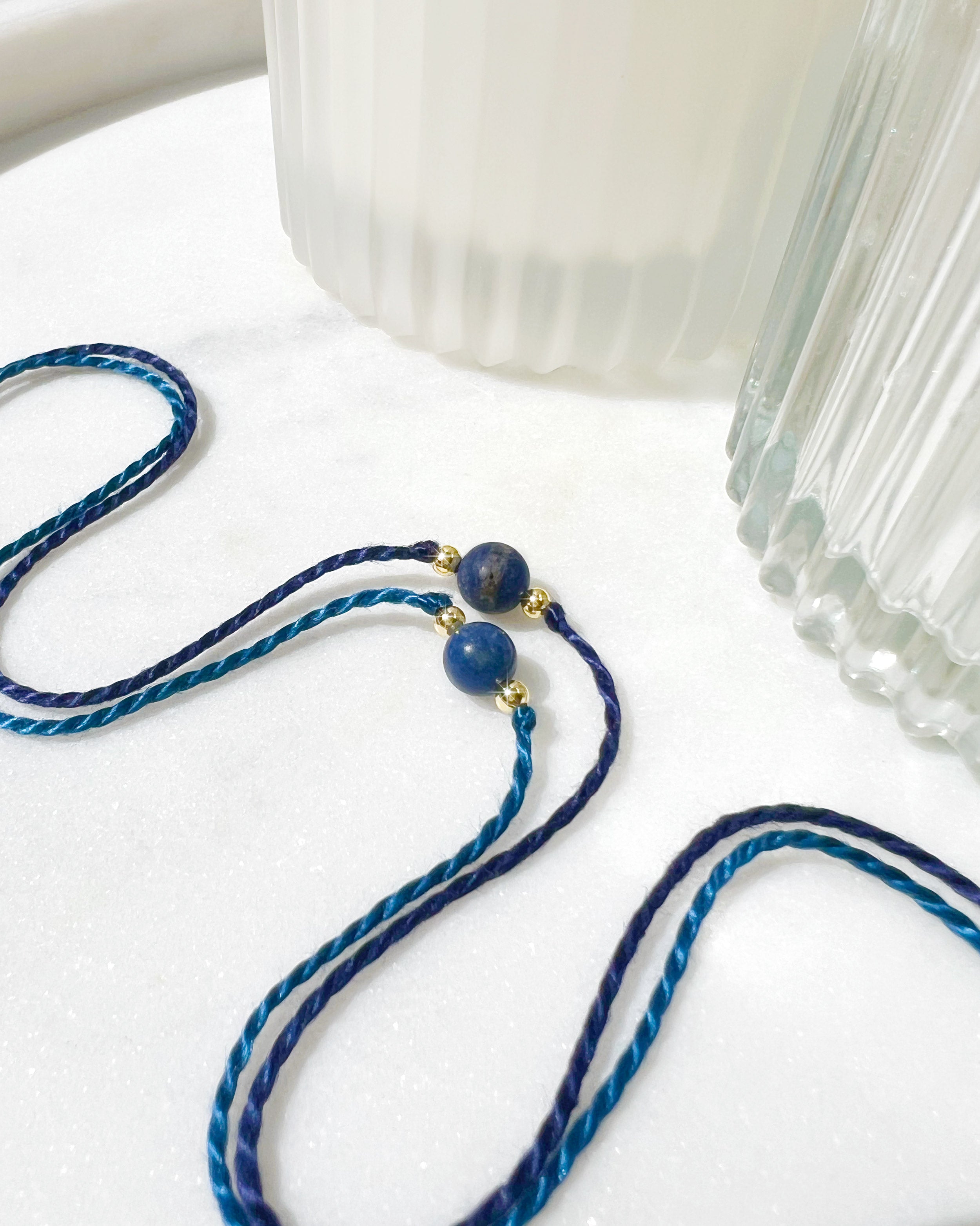 Natural Sodalite Handmade Rakhi