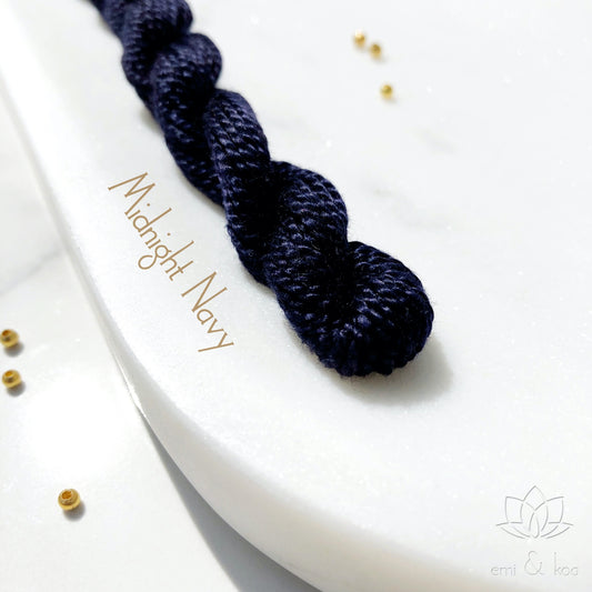 Midnight Navy Plain Rakhri