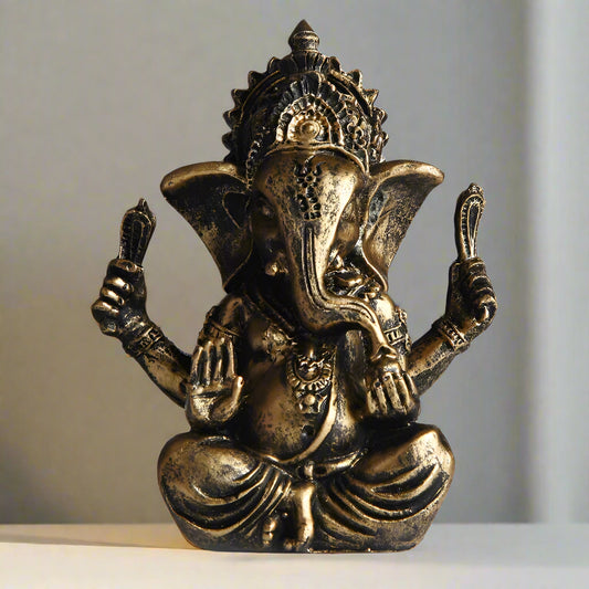Antique Gold Lord Ganesh Murti 🙏🏽