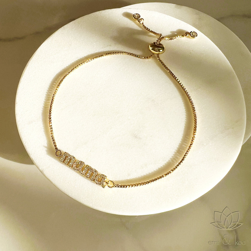 Mama Adjustable Bracelet